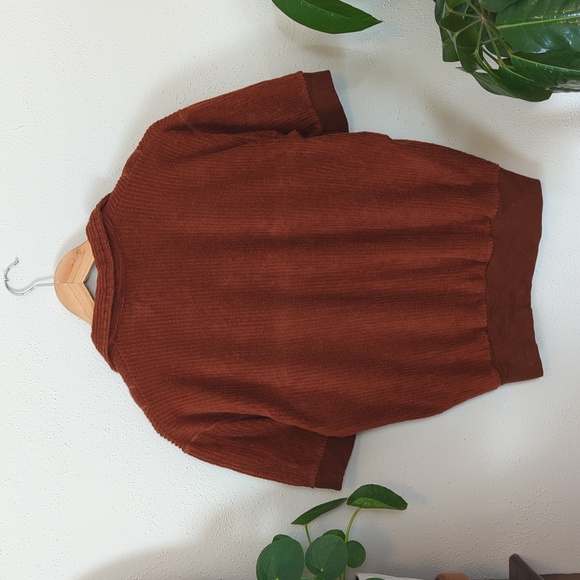 Brittania | 🧡 | 70s | Vintage | Terry Cloth V Neck Shirt - Picture 12 of 13